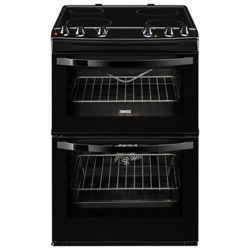Zanussi ZCV68010BA Electric Cooker, Black